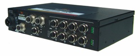 Garrettcom® Magnum™ 6KM Mobile Industrial Ethernet Switches are built to handle vibration and shock in rough tough harsh mobile situations and environments. Possible areas and applications for the Garrettcom Magnum 6KM Industrial Mobile Ethernet Switches would be military vehicles and mining equipment as well as railroad carriages and public service emergency vehicles as well as shipping shipboard ship-board ship board use.